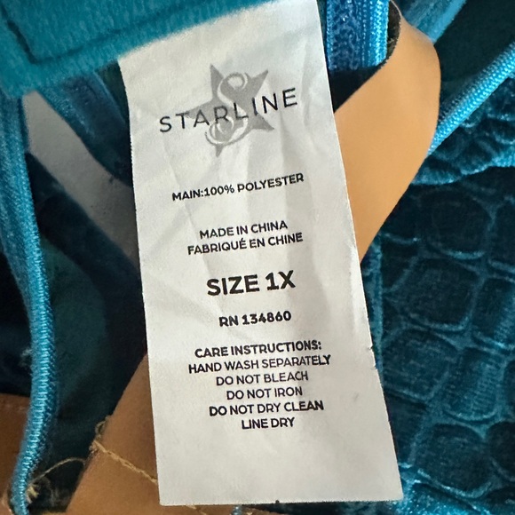 Maiden Of The Throne Costume Set - Turquoise/Tan - Picture 7 of 9